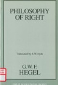 Philosophy of right