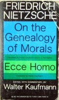 On the genealogy of morals : Ecce homo