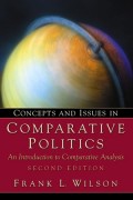 Concepts and issues in comparative politics: an introduction to comparative analysis